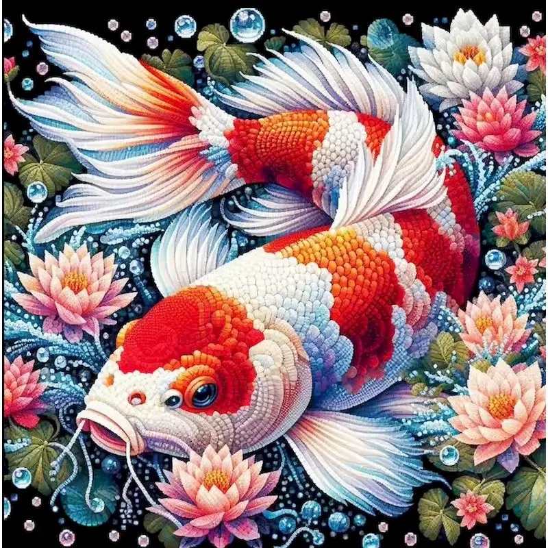 GATYZTORY Diamond Painting Fish Animal Picture Of Rhinestones DIY Mosaic Flower Cross Stitch Kits Diamond Embroidery Handicraft
GATYZTORY Diamond Painting Fish Animal Picture Of Rhinestones DIY Mosaic Flower Cross Stitch Kits Diamond Embroidery Handicraft