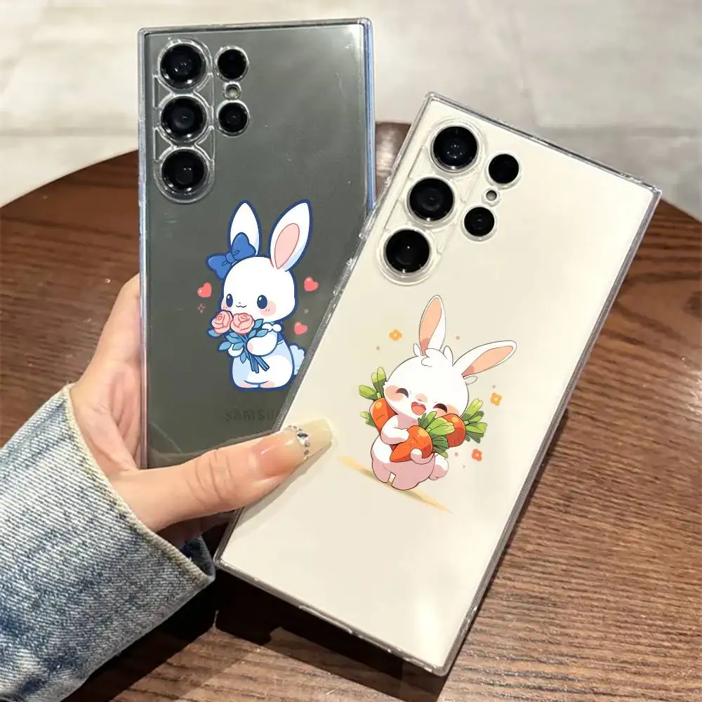 Cute Bunny Baby Rabbits Phone Case For SamsungS25,24,23,22,21,30,Ultra,20,Plus,Lite,10,5G,Soft Transparent Cover
Cute Bunny Baby Rabbits Phone Case For SamsungS25,24,23,22,21,30,Ultra,20,Plus,Lite,10,5G,Soft Transparent Cover