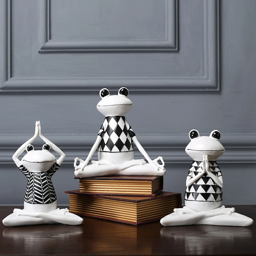 Nordic Yoga Frog Animal Small Ornament TV Cabinet Wine Cabinet Office Children Room Home Soft TV Retro Creative Model Ornaments
Nordic Yoga Frog Animal Small Ornament TV Cabinet Wine Cabinet Office Children Room Home Soft TV Retro Creative Model Ornaments