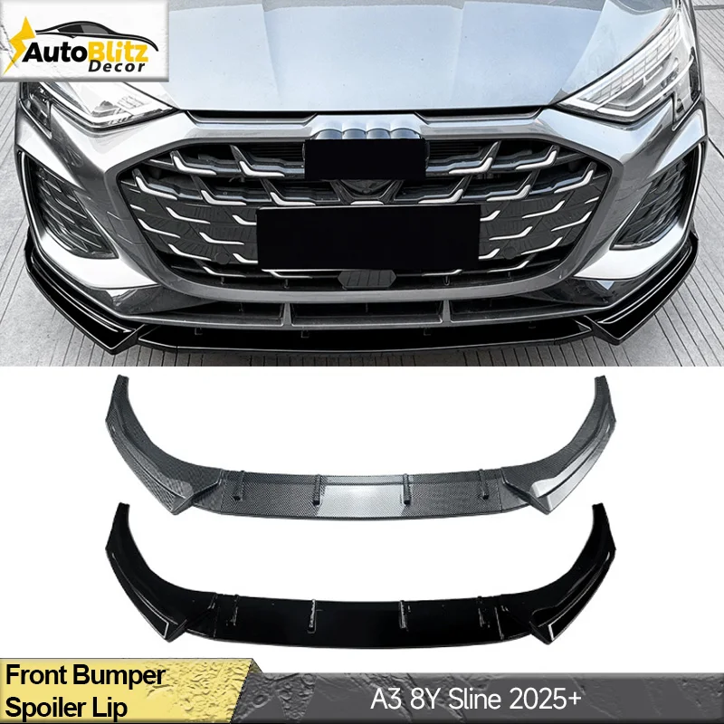 Front Bumper Spoiler Lip Splitter Diffuser Tuning BodyKit Of Car(Auto) Accessories For Audi A3 8Y Sline 2025+ Exterior Parts
Front Bumper Spoiler Lip Splitter Diffuser Tuning BodyKit Of Car(Auto) Accessories For Audi A3 8Y Sline 2025+ Exterior Parts
