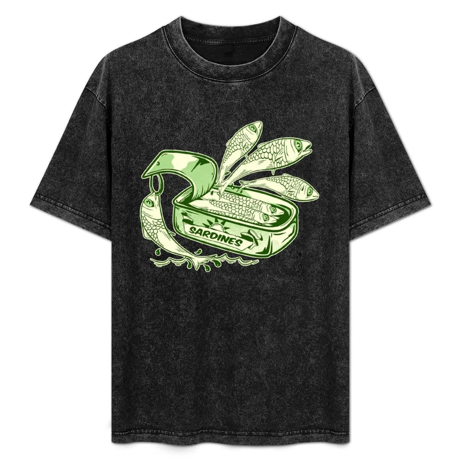 Sardines escaping the tin T-Shirt summer tops vintage t shirts vintage cotton man t-shirts t shirt for men
Sardines escaping the tin T-Shirt summer tops vintage t shirts vintage cotton man t-shirts t shirt for men