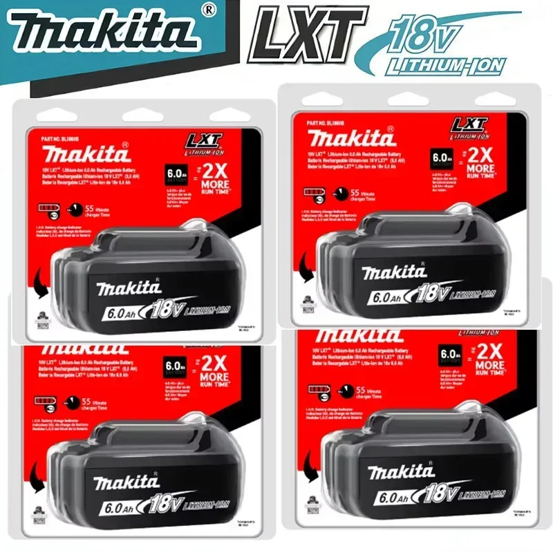 100% Original Makita 6Ah/5Ah 18V battery replaceable DTW700 DGA404 DDF487 DTD173 DHP488power tools Makita18V
100% Original Makita 6Ah/5Ah 18V battery replaceable DTW700 DGA404 DDF487 DTD173 DHP488power tools Makita18V