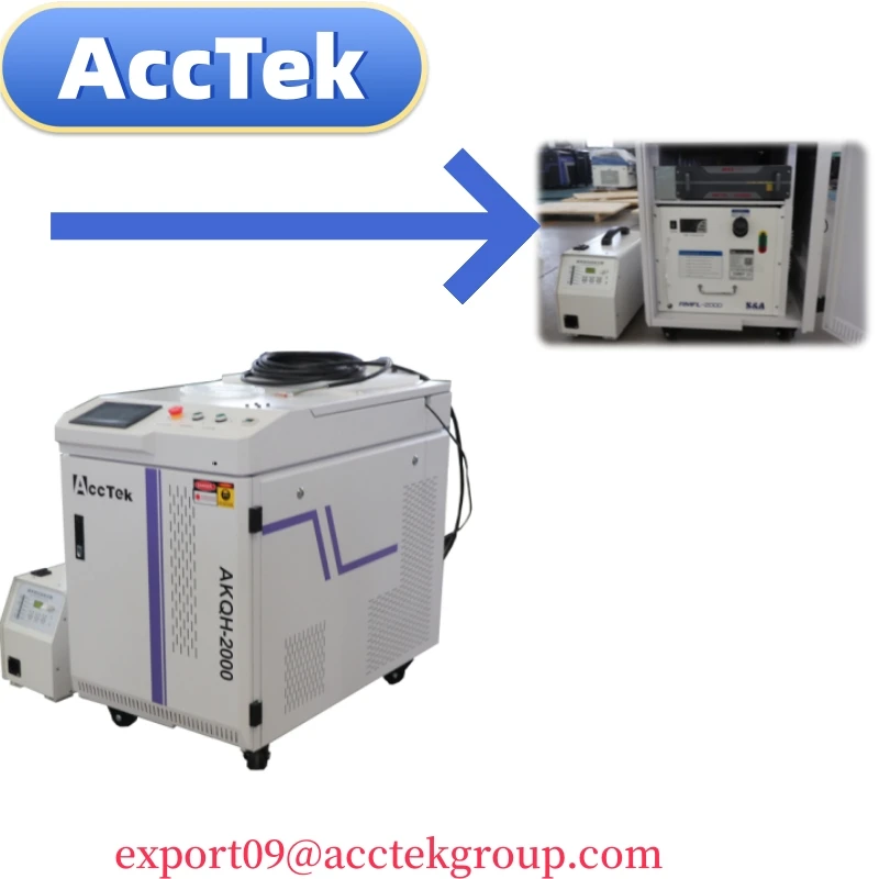 AKQH-1500 2000W Max Lazer Cleaner Welder All in One Water Cooled Laser Stainless Steel Carbon Steel Welding Cutting Machine 3kw 
AKQH-1500 2000W Max Lazer Cleaner Welder All in One Water Cooled Laser Stainless Steel Carbon Steel Welding Cutting Machine 3kw