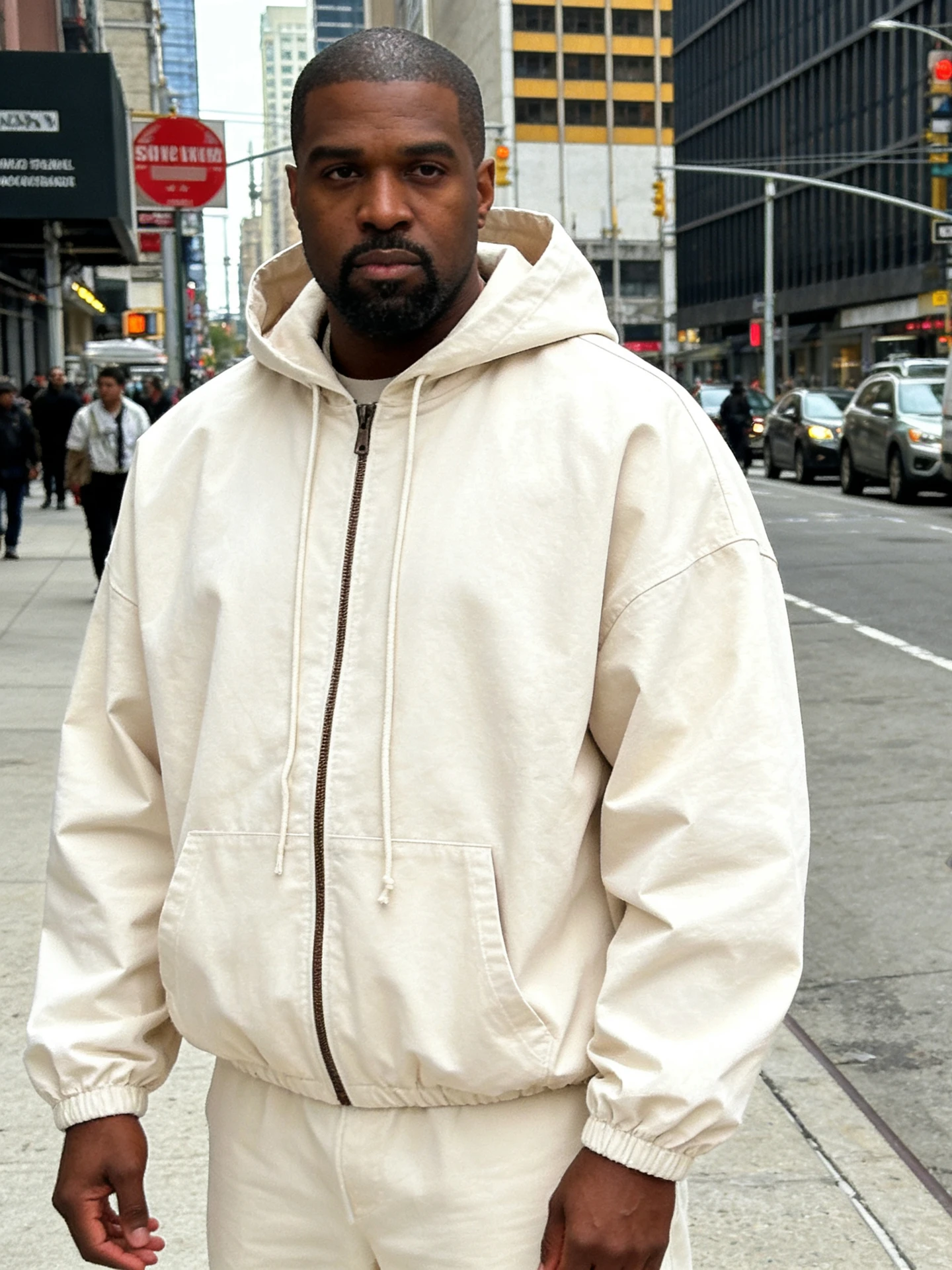 Kanye West American Style Vintage Loose Zipper Hoodie Denim Cotton Linen Jacket Men Casual Long Sleeve Hooded Coat
Kanye West American Style Vintage Loose Zipper Hoodie Denim Cotton Linen Jacket Men Casual Long Sleeve Hooded Coat
