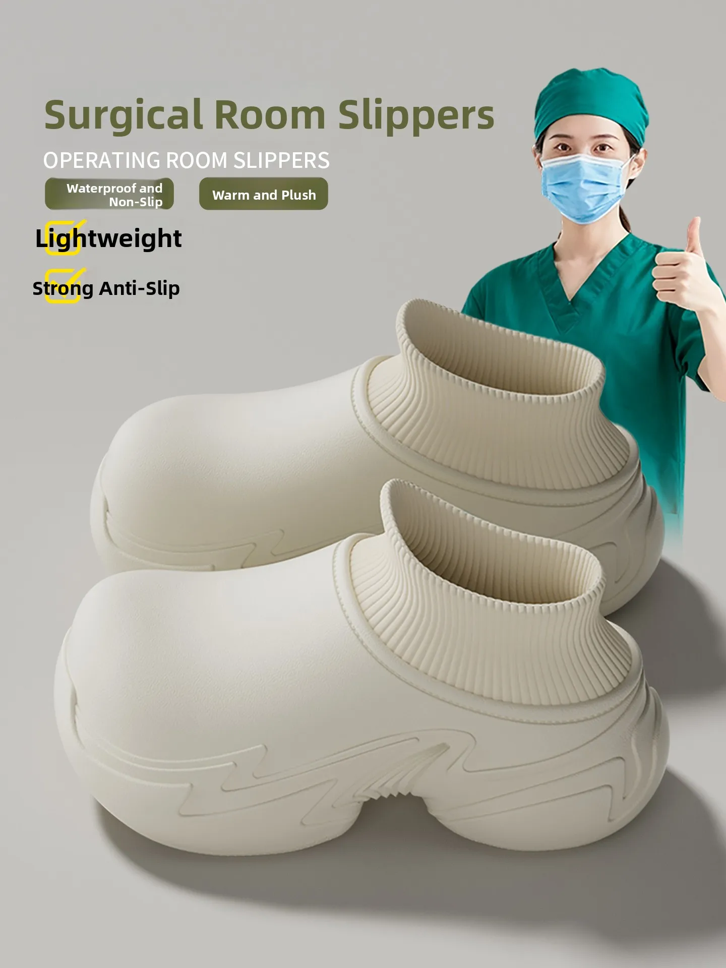 Водонепроницаемые хлопковые тапочки для женщин, хирургические комнатные тапочки Fce Lined Thi Bot Heightening Cotton oes, зимние уличные тапочки...
Водонепроницаемые хлопковые тапочки для женщин, хирургические комнатные тапочки Fce Lined Thi Bot Heightening Cotton oes, зимние уличные тапочки...