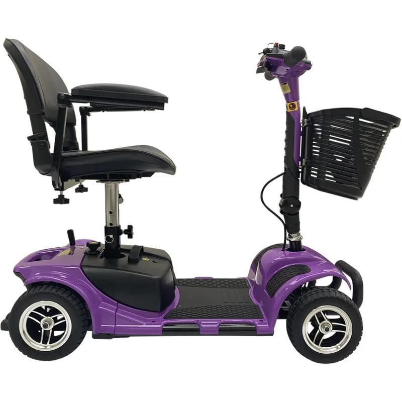 Powered 4 Wheel Mobility Scooter for Seniors-Electric Scooter with Seat for Adults- Heavy Duty Structure for All Terrain
Powered 4 Wheel Mobility Scooter for Seniors-Electric Scooter with Seat for Adults- Heavy Duty Structure for All Terrain