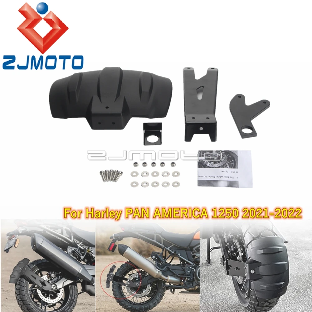 Motorcycle Adjustable Rear Fender For Harley Pan America 1250 2021-2022 Plastic & Iron Wheel Splash Protector Cover Mudguard
Motorcycle Adjustable Rear Fender For Harley Pan America 1250 2021-2022 Plastic & Iron Wheel Splash Protector Cover Mudguard