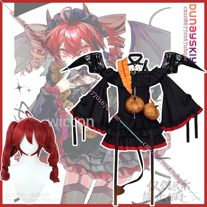 VTuber Teto Cosplay Anime Game Project Sekai Costume Dress Red Black Lolita Devil Cos Wigs For Role-play Christmas Customized
VTuber Teto Cosplay Anime Game Project Sekai Costume Dress Red Black Lolita Devil Cos Wigs For Role-play Christmas Customized