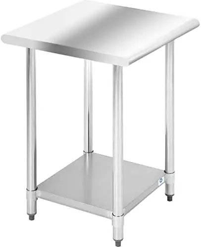 Stainless Steel Work Kitchen Work Scratch Resistent Commercial Work Metal with Adjustable Foot for Kitchen Home Restaurant
Stainless Steel Work Kitchen Work Scratch Resistent Commercial Work Metal with Adjustable Foot for Kitchen Home Restaurant