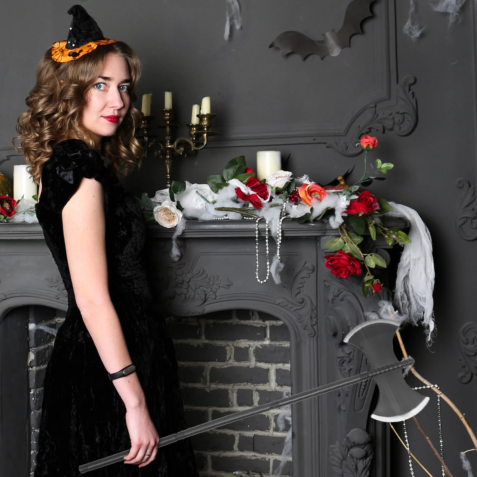 Double Sided Prop Axe For Performance For Halloween Lightweight Kids Stage Performance Fake Axe Party Carnival Plaything
Double Sided Prop Axe For Performance For Halloween Lightweight Kids Stage Performance Fake Axe Party Carnival Plaything