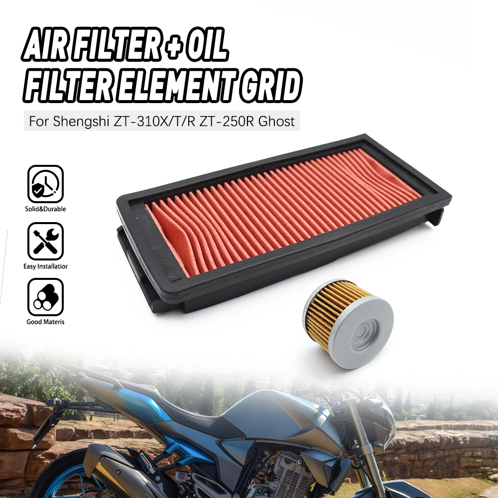 Motorcycle Engine Air Intake Filter Cleaner Element Air Filter Oil Filters For ZONTES ZT310R ZT310X ZT310T ZT250R ZT-310X/T/R
Motorcycle Engine Air Intake Filter Cleaner Element Air Filter Oil Filters For ZONTES ZT310R ZT310X ZT310T ZT250R ZT-310X/T/R