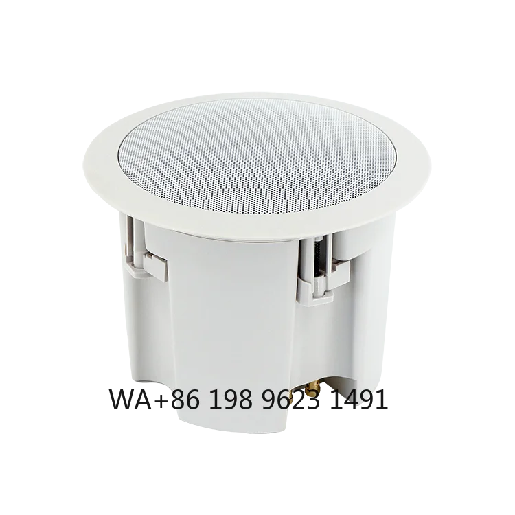 High Power Ceiling‑Mounted Professional Speaker Clear Original Sound Audio Equipment for Indoor Mobile Audio Connection
High Power Ceiling‑Mounted Professional Speaker Clear Original Sound Audio Equipment for Indoor Mobile Audio Connection