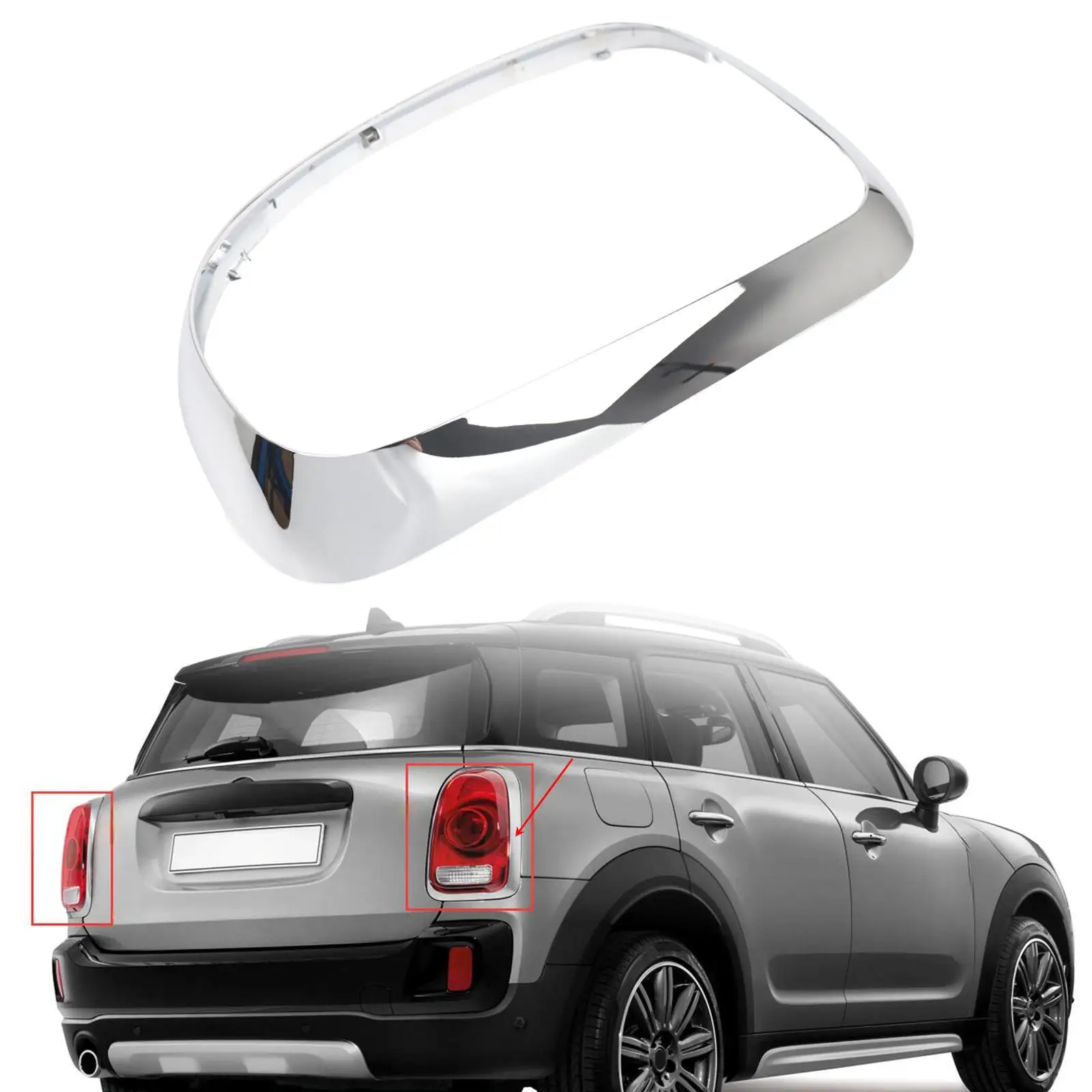 Rear Light Cover Left Easily Install Car Exterior Accessories Tail Light Surround Trim for Mini Cooper Countryman F60 16-19
Rear Light Cover Left Easily Install Car Exterior Accessories Tail Light Surround Trim for Mini Cooper Countryman F60 16-19