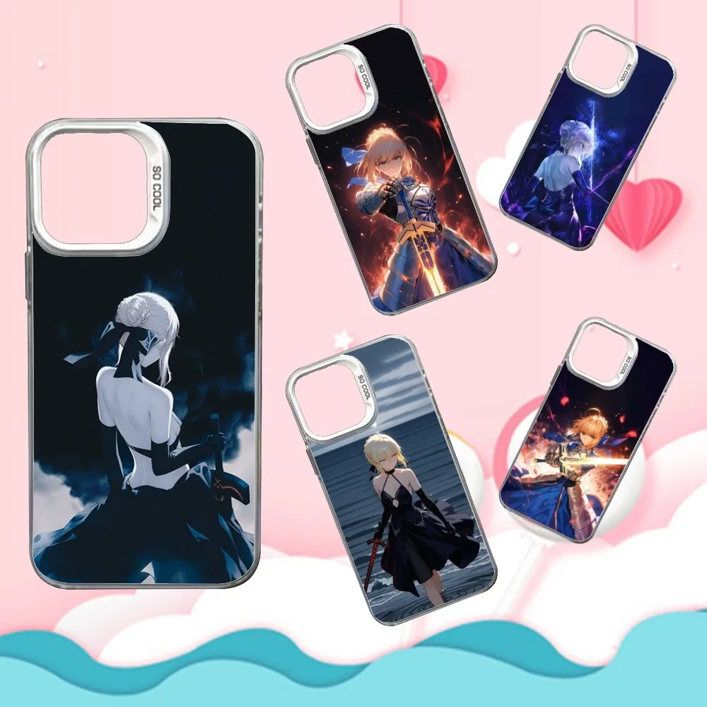 A-Artoria S-Saber Anime Phone Case For iPhone 16,15,14,13,12,11,Mini,Pro,SE,MAX White Matte Shockproof Cover 
A-Artoria S-Saber Anime Phone Case For iPhone 16,15,14,13,12,11,Mini,Pro,SE,MAX White Matte Shockproof Cover