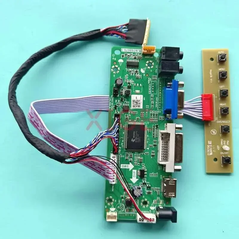 Driver Controller Board For B101AW01 V0/V1 B101AW01 V2/V3 HDMI-Compatible 1024x576 VGA DVI 10.1" Laptop Panel 40Pin LVDS Kit DIY
Driver Controller Board For B101AW01 V0/V1 B101AW01 V2/V3 HDMI-Compatible 1024x576 VGA DVI 10.1" Laptop Panel 40Pin LVDS Kit DIY