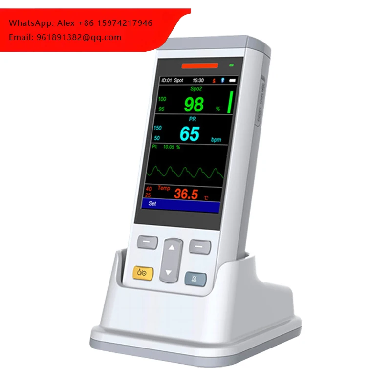 PC100S 3.5 Inch Portable Handheld Vital Sign Monitoring Vital Signs Handgeld Vet Monitor
PC100S 3.5 Inch Portable Handheld Vital Sign Monitoring Vital Signs Handgeld Vet Monitor