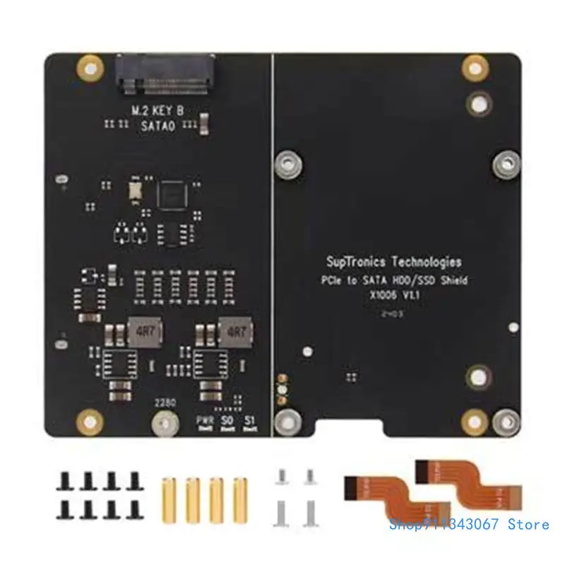 Адаптер X1006 PCIE к Serial ATA3.0 для платы расширения RPI 5, поддержка прямой доставки
Адаптер X1006 PCIE к Serial ATA3.0 для платы расширения RPI 5, поддержка прямой доставки