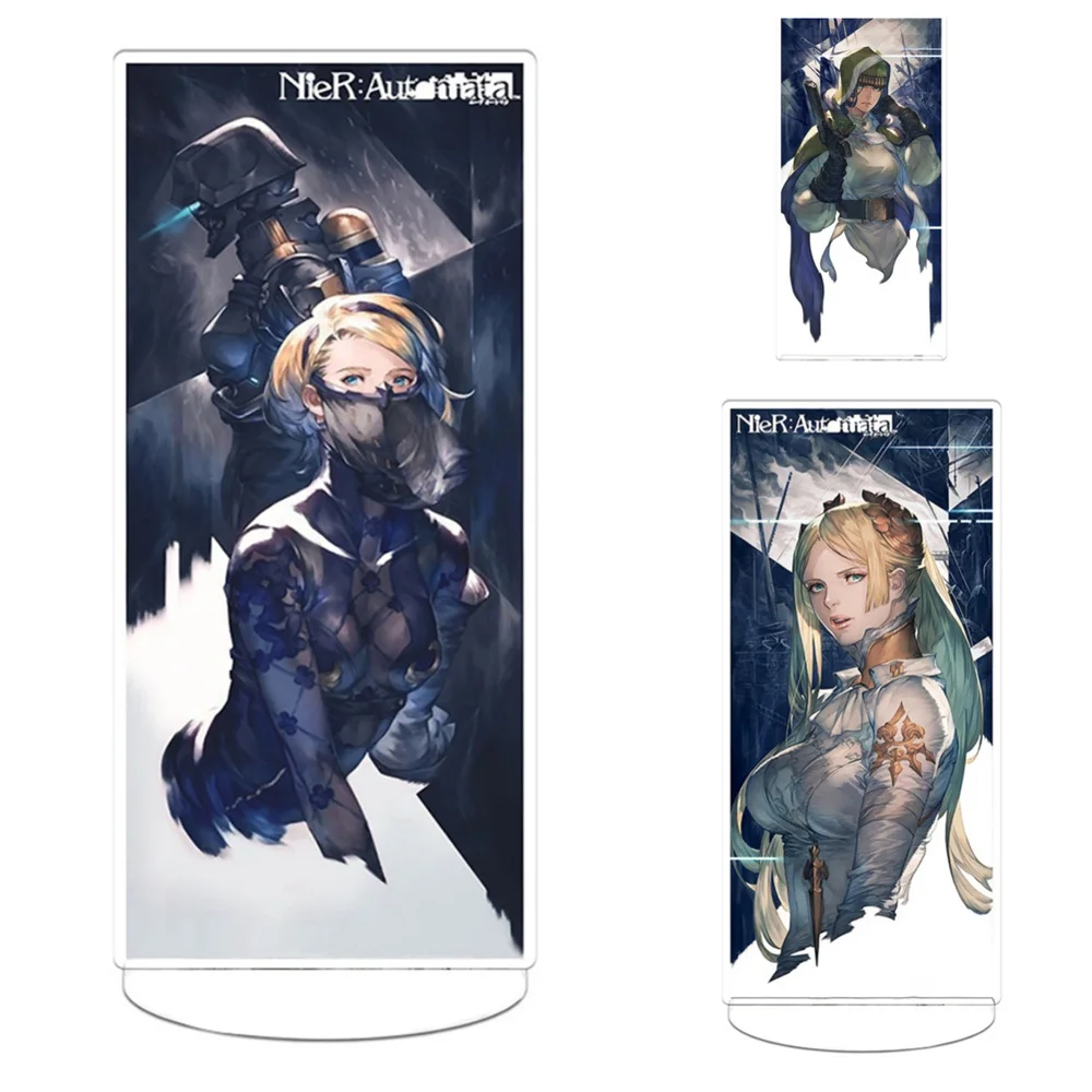 15CM Charm Game NieR Automata Acrylic Stand Model Cosplay Characters Ornament Accesorios Goods Collection Gifts
15CM Charm Game NieR Automata Acrylic Stand Model Cosplay Characters Ornament Accesorios Goods Collection Gifts