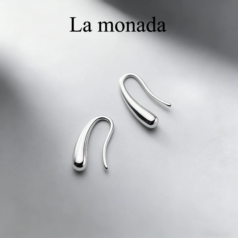 La Monada Stud Earrings For Women Silver 925 Minimalist Glossy Water Drop Fine Women Earrings Jewelry Stud Earrings 925 Silver
La Monada Stud Earrings For Women Silver 925 Minimalist Glossy Water Drop Fine Women Earrings Jewelry Stud Earrings 925 Silver