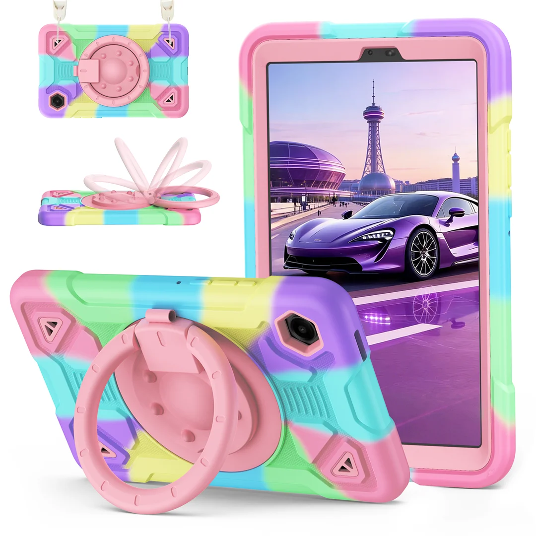 For Samsung Galaxy Tab A11 A9 8.7 inch 2025 Case Non Slip Lining Magic Ring Handle Stand Shoulder Strap Military Drop Protection
For Samsung Galaxy Tab A11 A9 8.7 inch 2025 Case Non Slip Lining Magic Ring Handle Stand Shoulder Strap Military Drop Protection