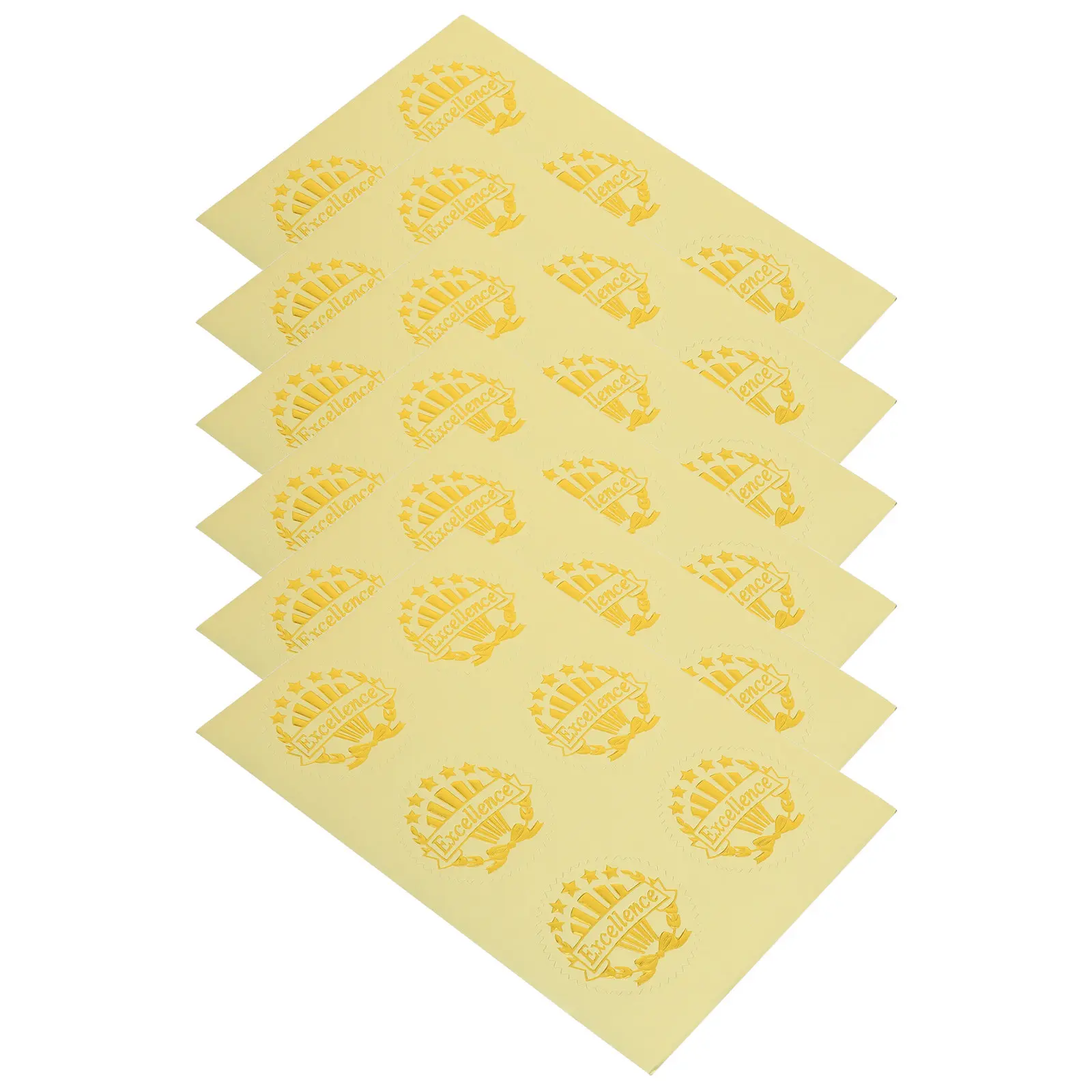 36Pcs Round Achievement Stickers for Certificates Graduation Diploma Medals Self-Adhesive Excellence Seals Award Certificate
36Pcs Round Achievement Stickers for Certificates Graduation Diploma Medals Self-Adhesive Excellence Seals Award Certificate