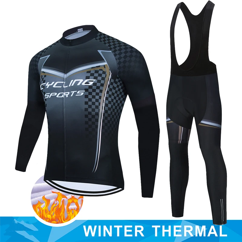 Winter Man Cycling Outfit Thermal Jersey Set Fleece Clothing Men 2025 Men's Bicycle Long Sleeve Suit Road Bikes Termal Pants Bib
Winter Man Cycling Outfit Thermal Jersey Set Fleece Clothing Men 2025 Men's Bicycle Long Sleeve Suit Road Bikes Termal Pants Bib