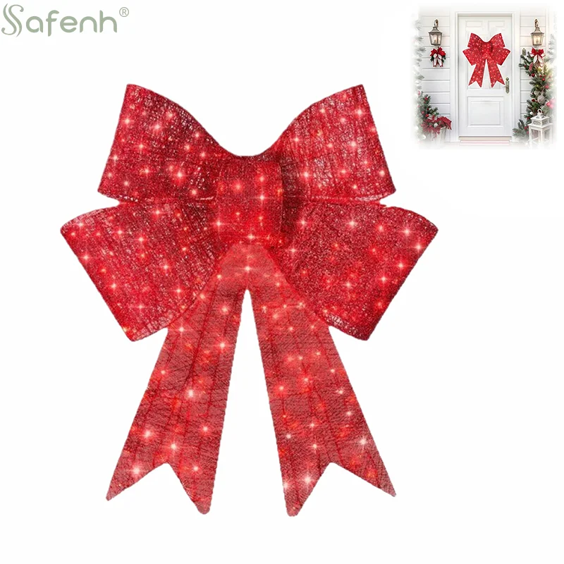 Christmas Decorations, Christmas Bow Decoration, Large Christmas Bows Outdoor, Christmas Bows Comes With Adhesive Backing
Christmas Decorations, Christmas Bow Decoration, Large Christmas Bows Outdoor, Christmas Bows Comes With Adhesive Backing