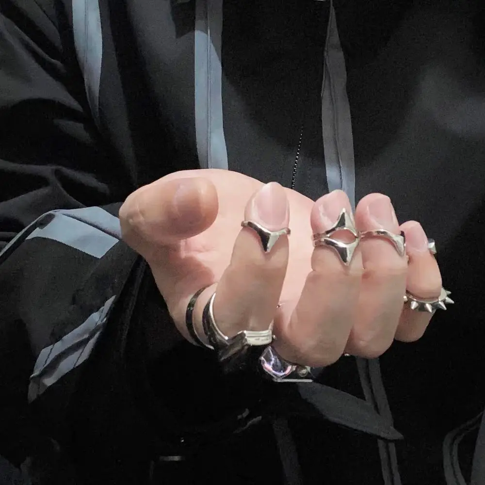 Elegant Trendy Silver Simple Vintage Gothic Women Opening Rings Korean Tail Rings Finger Jewelry Finger Nail Rings
Elegant Trendy Silver Simple Vintage Gothic Women Opening Rings Korean Tail Rings Finger Jewelry Finger Nail Rings