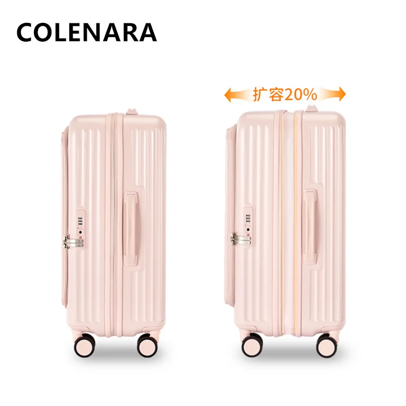 COLENARA 24"26"28"Multifunctional Suitcase Large Capacity Trolley Case 20" PC Boarding Box 22 Inches Password Box Cabin Luggage
COLENARA 24"26"28"Multifunctional Suitcase Large Capacity Trolley Case 20" PC Boarding Box 22 Inches Password Box Cabin Luggage