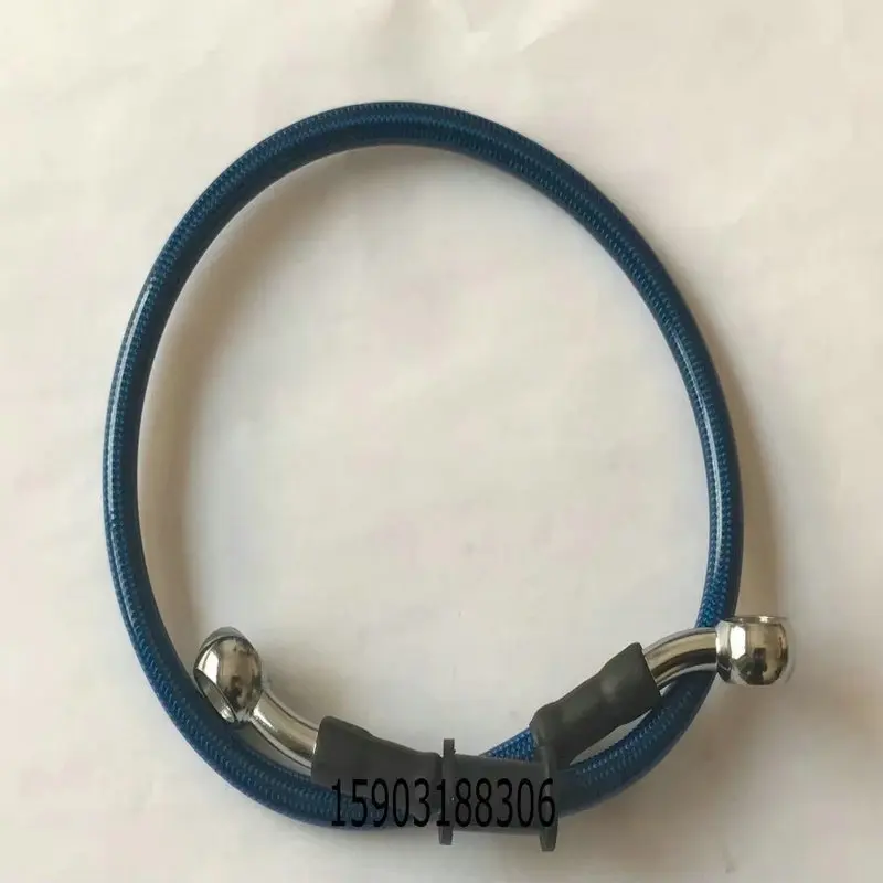 70CM AN3 1/8 HL SAE J1401 Racing Auto Brake Hoses Wire Braided Motorcycle Brake Clutch Cable Assembly with 10mm Banjo Fittings
70CM AN3 1/8 HL SAE J1401 Racing Auto Brake Hoses Wire Braided Motorcycle Brake Clutch Cable Assembly with 10mm Banjo Fittings