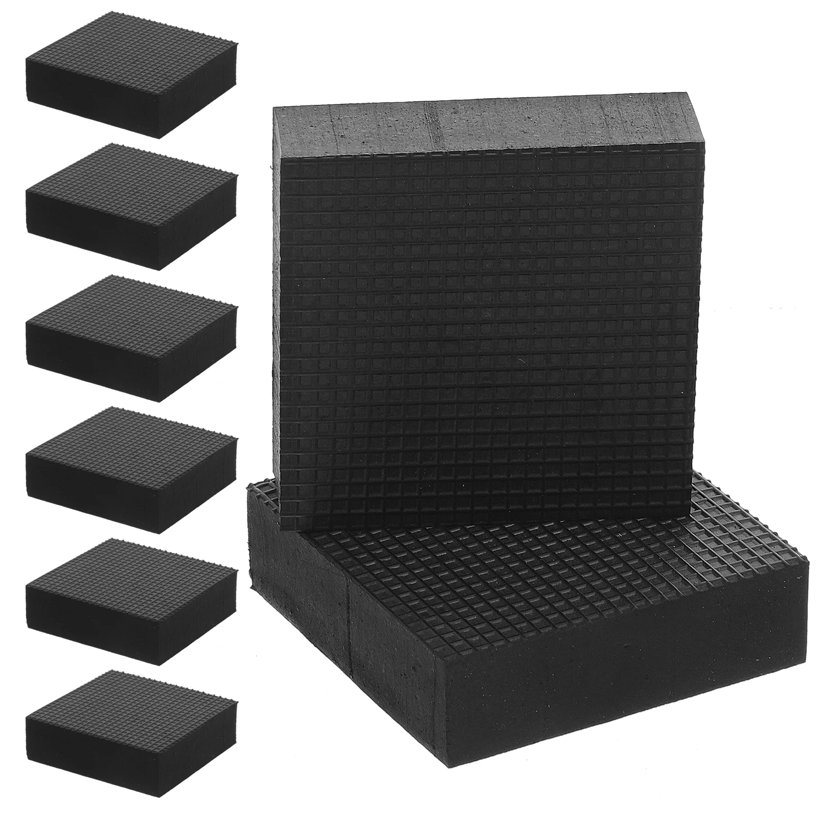 8pcs Large Square Pot Feet 50x50x15mm Rubber Mats for Planters Outdoor Flower Pots Non Slip Drainage Garden Accessories
8pcs Large Square Pot Feet 50x50x15mm Rubber Mats for Planters Outdoor Flower Pots Non Slip Drainage Garden Accessories