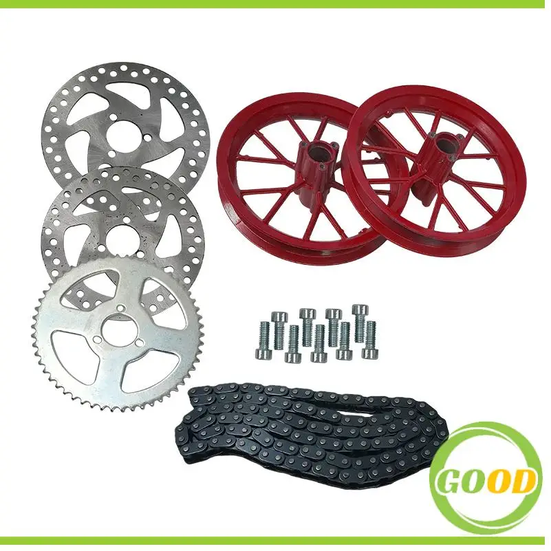 Высококачественный передний и задний обод колеса 121/2 x 2,75 с тормозным диском, замена звездочки для 49cc Mini Moto Pocket Dirt Bike
Высококачественный передний и задний обод колеса 121/2 x 2,75 с тормозным диском, замена звездочки для 49cc Mini Moto Pocket Dirt Bike