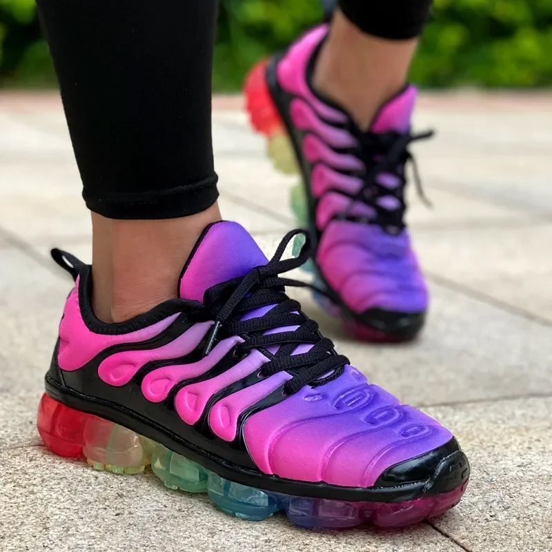Shoes Women Sneakers 2023 Fashion Rainbow Color Platform Shoes Casual Walking Shoes Comforable Outdoor Ladies Vulcanized Shoes
Shoes Women Sneakers 2023 Fashion Rainbow Color Platform Shoes Casual Walking Shoes Comforable Outdoor Ladies Vulcanized Shoes