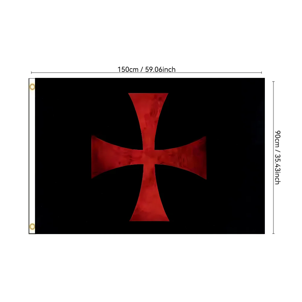 Jerusalem Cross Flag 2x3ft 3x5ft Tapestry Wall Hanging Banner, Crusader Knights Templar Decor for Living Room Bedroom Wall Decor
Jerusalem Cross Flag 2x3ft 3x5ft Tapestry Wall Hanging Banner, Crusader Knights Templar Decor for Living Room Bedroom Wall Decor