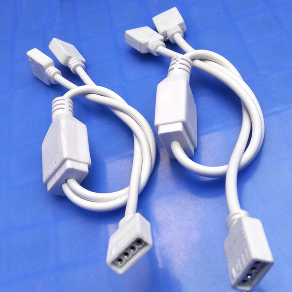 2PCS LED Strip Light Splitter Connector for SMD5050 3528 RGB Flexible Strip Cable 30cm Length PVC Insulation
2PCS LED Strip Light Splitter Connector for SMD5050 3528 RGB Flexible Strip Cable 30cm Length PVC Insulation