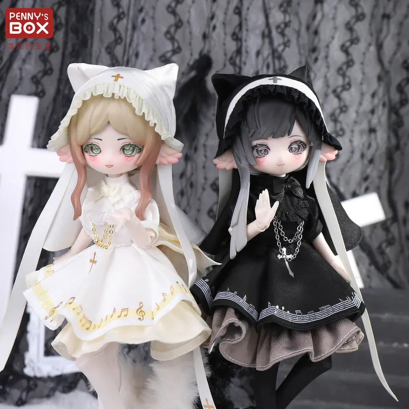 New Pennys Box Bjd Clothes Cat Nun Style Dress Outfit With Cat Ear Hat For 8 Inch Sd Ball Jointed Doll Fit Luluya Action Figure
New Pennys Box Bjd Clothes Cat Nun Style Dress Outfit With Cat Ear Hat For 8 Inch Sd Ball Jointed Doll Fit Luluya Action Figure
