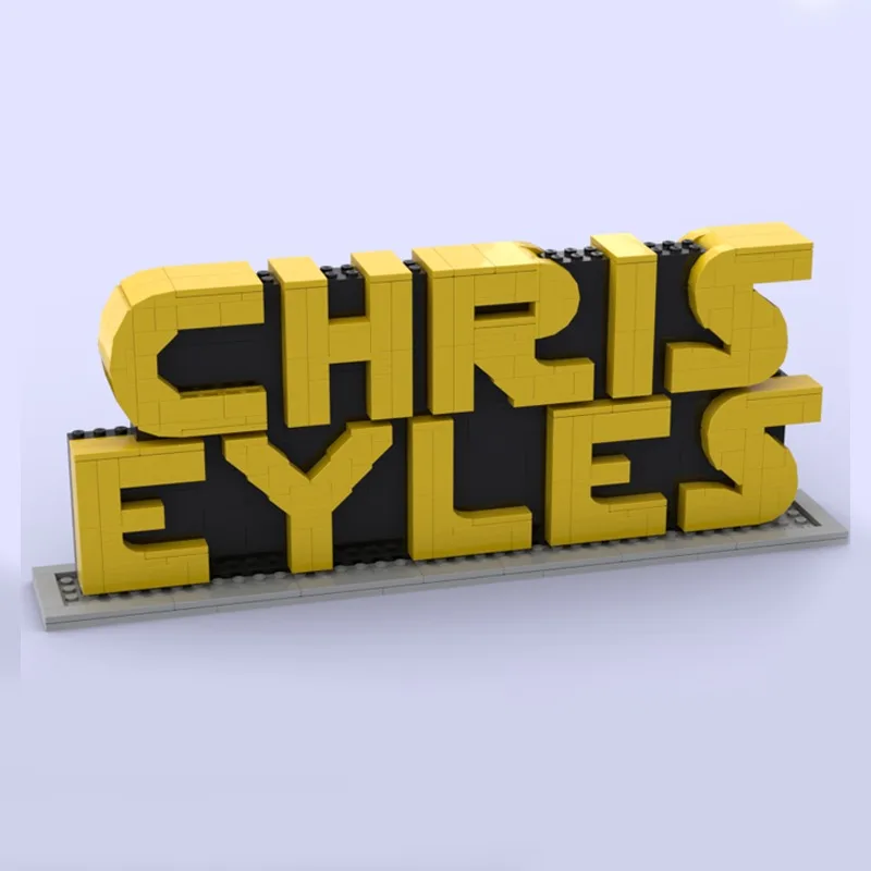 836 Parts New Creative Brick Name Sign MOC Customize Modular Building Blocks Technology Adults DIY Festival Toy Display Gifts
836 Parts New Creative Brick Name Sign MOC Customize Modular Building Blocks Technology Adults DIY Festival Toy Display Gifts