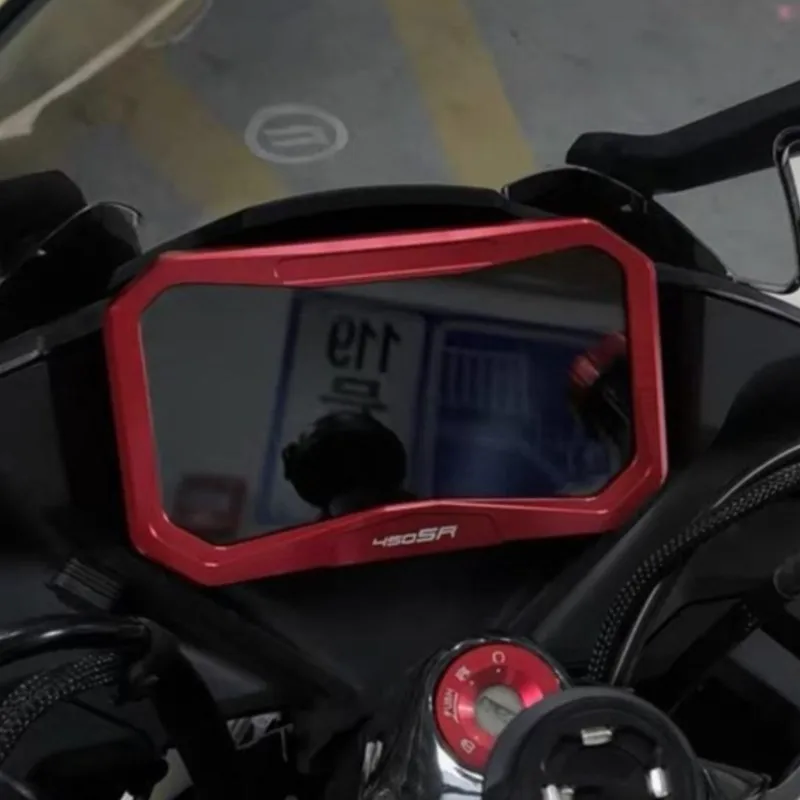 450SS Motorcycle FOR CFMOTO CF MOTO 450SR 450 SR 2022 2023 2024 Meter Frame Cover Screen Glare Shield Instrument Display Guard
450SS Motorcycle FOR CFMOTO CF MOTO 450SR 450 SR 2022 2023 2024 Meter Frame Cover Screen Glare Shield Instrument Display Guard