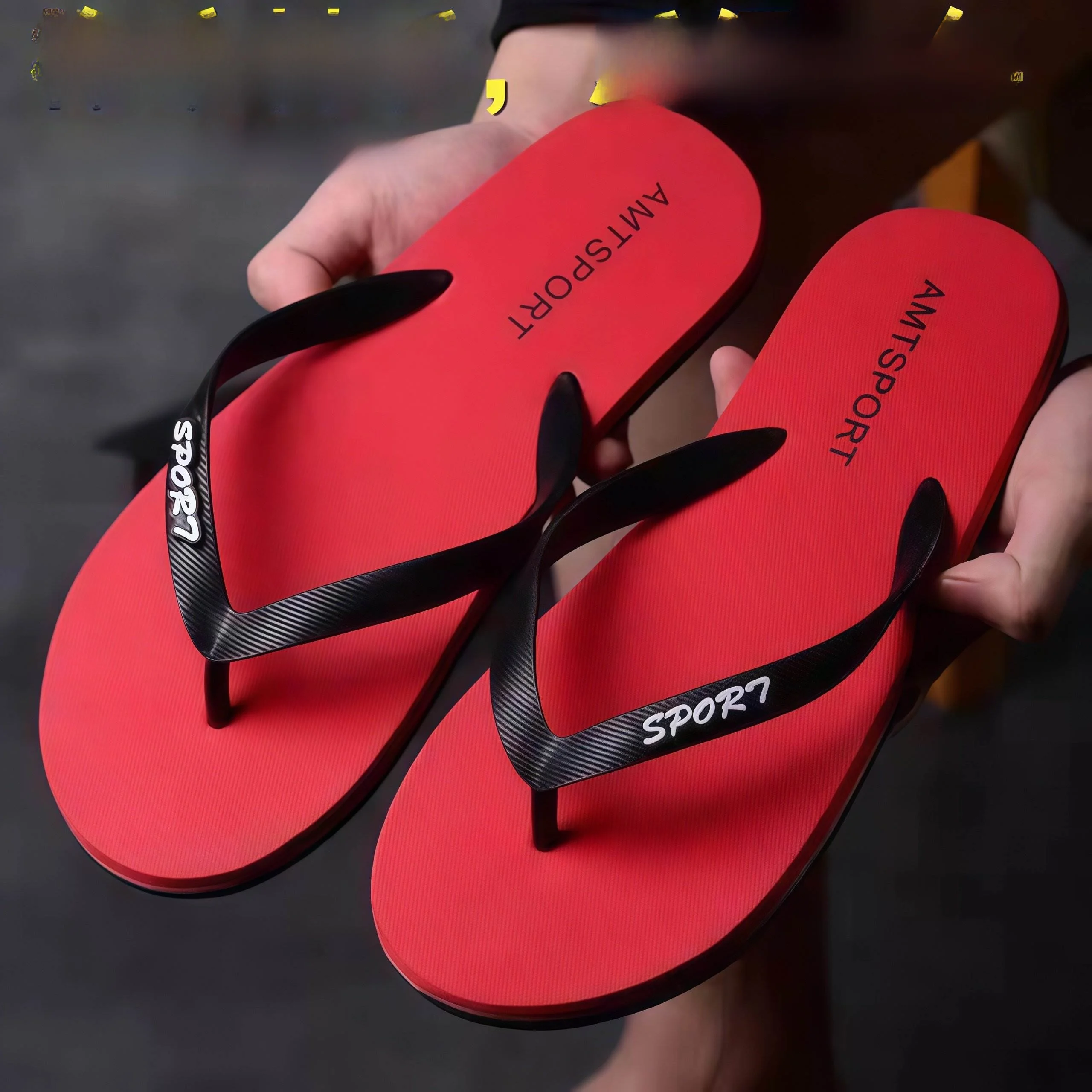 Men's Summer Anti-Slip Sandals Casual Rubber Thong Slippers Outdoor Beach Shoes Comfortable Wear-resistant Slip-On Sandals
Men's Summer Anti-Slip Sandals Casual Rubber Thong Slippers Outdoor Beach Shoes Comfortable Wear-resistant Slip-On Sandals