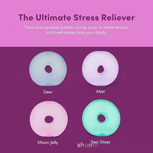 Jumbo Loop Gel Filled Stress Ball, Super Soft Fidget for Stress Relief and Concentration, Anxiety Ball Adults and Teens, Sensory
Jumbo Loop Gel Filled Stress Ball, Super Soft Fidget for Stress Relief and Concentration, Anxiety Ball Adults and Teens, Sensory