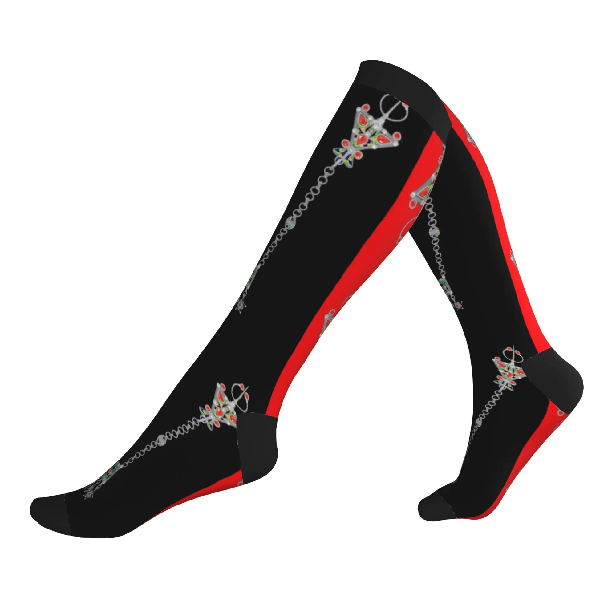 Novelty Mens Kabyle Jewelry Dress Socks Unisex Breathbale Warm 3D Printed Morocco Amazsigh Crew Socks
Novelty Mens Kabyle Jewelry Dress Socks Unisex Breathbale Warm 3D Printed Morocco Amazsigh Crew Socks