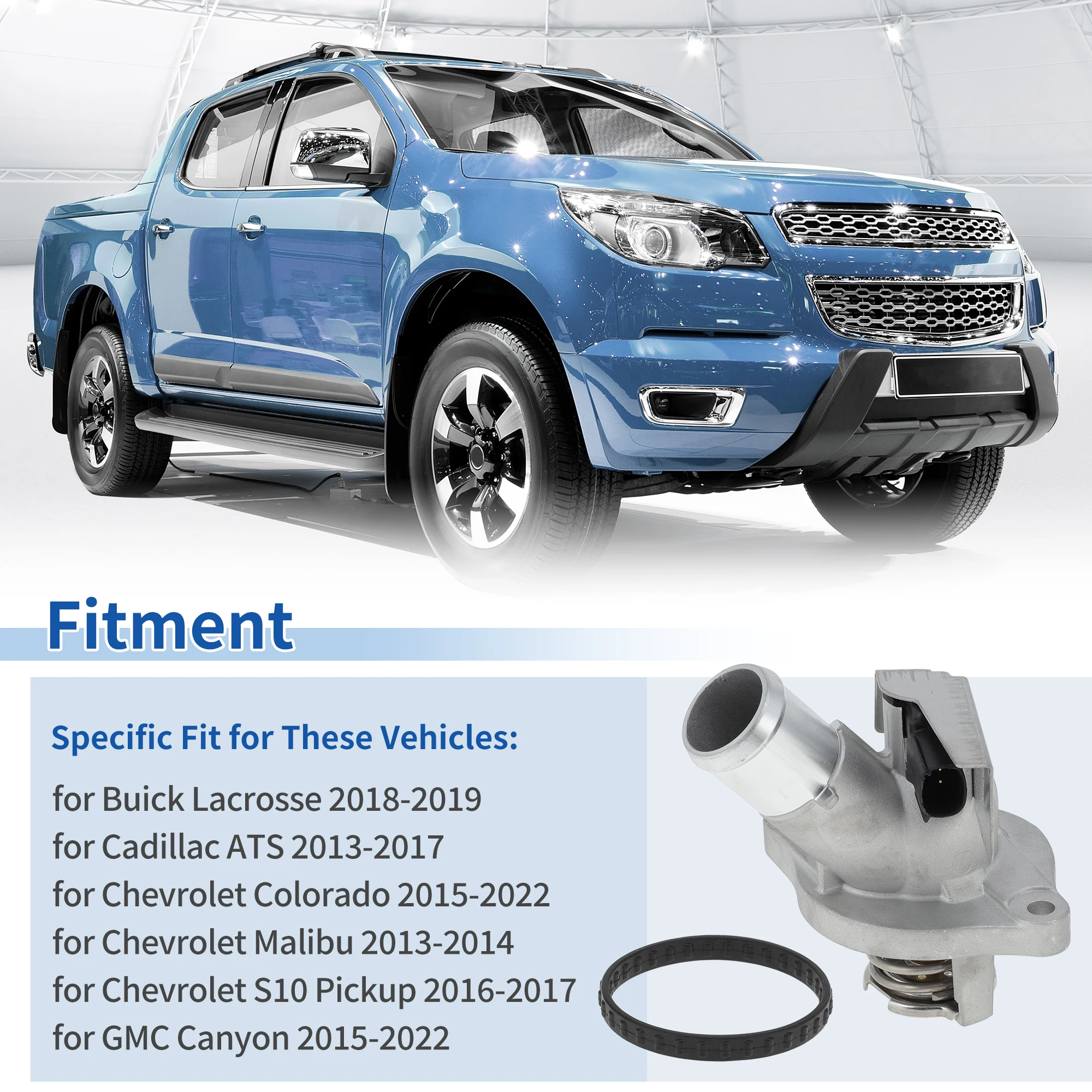Корпус термостата охлаждающей жидкости двигателя X Autohaux в сборе для Chevrolet Colorado для GMC Canyon
Корпус термостата охлаждающей жидкости двигателя X Autohaux в сборе для Chevrolet Colorado для GMC Canyon