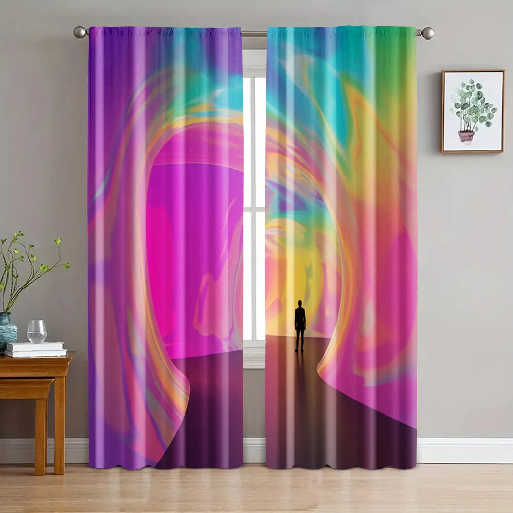 2pc, Window Treatment Curtains modern art Machine Washable Fabric,Without Electricity Festive Holiday Applies to Parties and
2pc, Window Treatment Curtains modern art Machine Washable Fabric,Without Electricity Festive Holiday Applies to Parties and