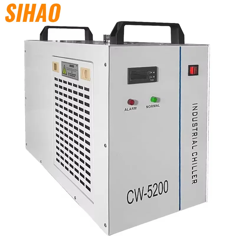 SIHAO Industrial Water Chiller 60-150W for CO2 Glass Laser Tubes | CNC Laser Engraving/Cutting System Cooling Equipment
SIHAO Industrial Water Chiller 60-150W for CO2 Glass Laser Tubes | CNC Laser Engraving/Cutting System Cooling Equipment