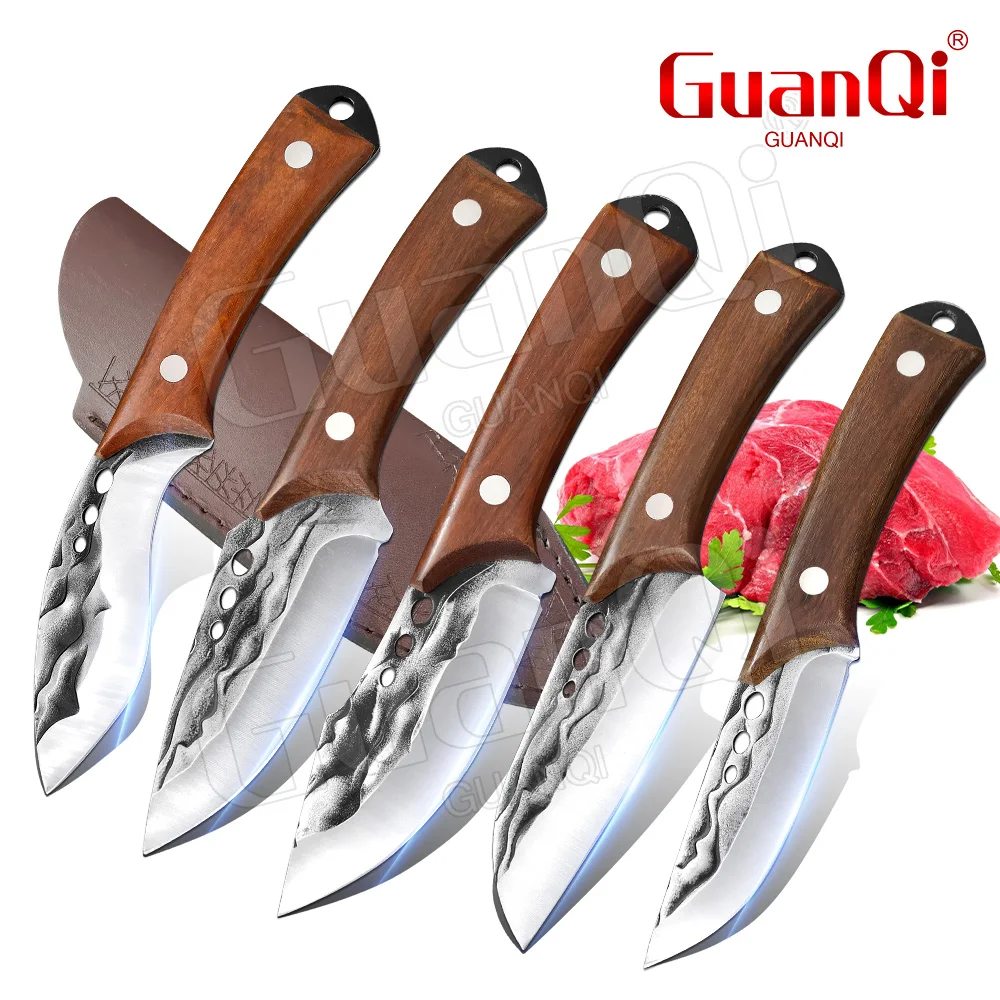Forged Kitchen Knife 1-5PCS Stainless Steel Boning Butcher Knife Wood Handle Meat Cleaver Kitchen Cooking for BBQ
Forged Kitchen Knife 1-5PCS Stainless Steel Boning Butcher Knife Wood Handle Meat Cleaver Kitchen Cooking for BBQ