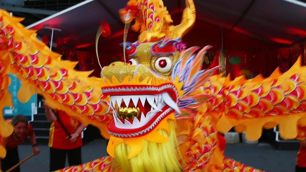 Festival Chinese Traditional Dragon Dance Costume 4m Silk 4 Players size 5 Children Students Event Park Stage Performance
Festival Chinese Traditional Dragon Dance Costume 4m Silk 4 Players size 5 Children Students Event Park Stage Performance