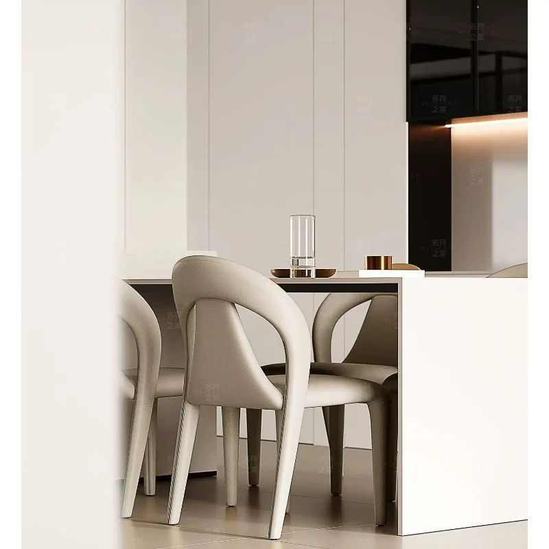 Cream style dining chair household simple chair comfortable dining table chair model room stool
Cream style dining chair household simple chair comfortable dining table chair model room stool