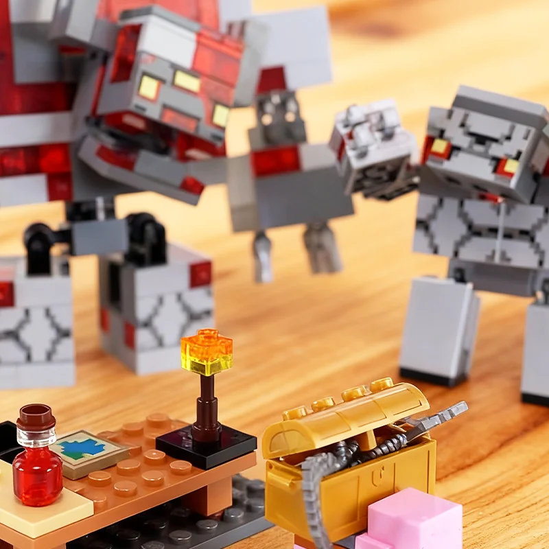 Третья вечеринка MOC, совместимые наборы My Pixel World Series, строительные блоки Redstone Monster, сборные игрушки для детей
Третья вечеринка MOC, совместимые наборы My Pixel World Series, строительные блоки Redstone Monster, сборные игрушки для детей 