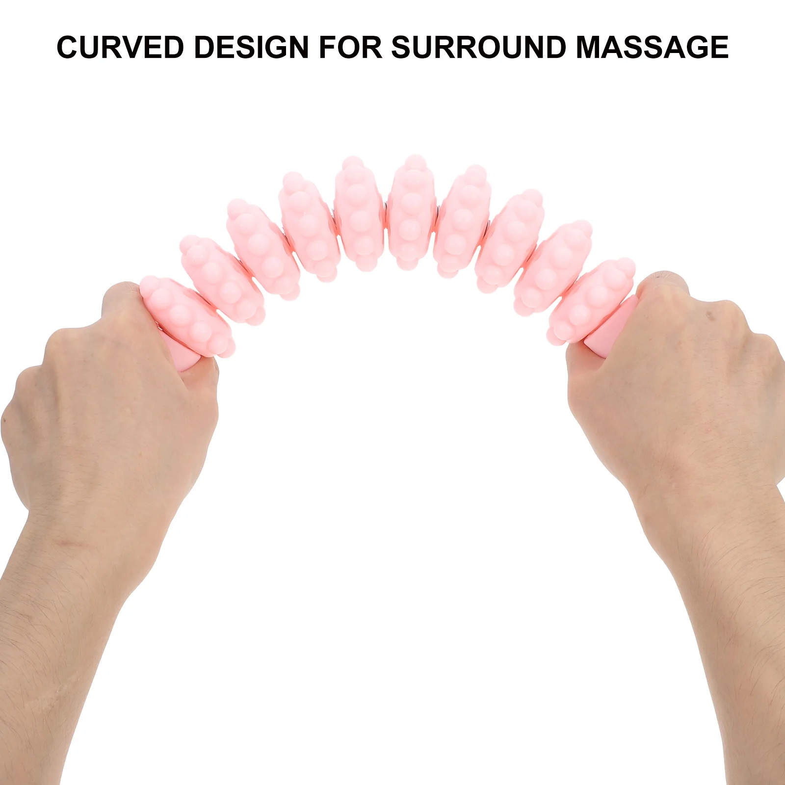 Массажный ролик для спины, прочный массажер для мышц, инструмент для после упражнений, растяжка тела и восстановления мышц, роликовый массажер для талии 
Массажный ролик для спины, прочный массажер для мышц, инструмент для после упражнений, растяжка тела и восстановления мышц, роликовый массажер для талии