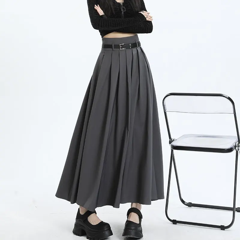 Qiukichonson Long Skirts Womens Maxi Skirt Autumn Winter Suit Skirt Goth Lolita High Waist Ruffle Pleated Ankle-Length Skirts
Qiukichonson Long Skirts Womens Maxi Skirt Autumn Winter Suit Skirt Goth Lolita High Waist Ruffle Pleated Ankle-Length Skirts